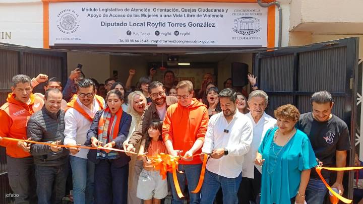 Royfid Torres inaugura Casa Naranja en Benito Juárez