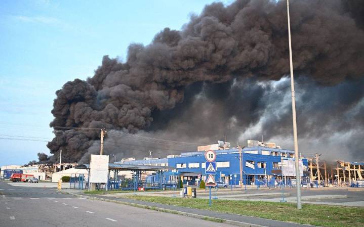 Rusia bombea la industria de los Estados Unidos en uno de los ataques más grandes de la combate