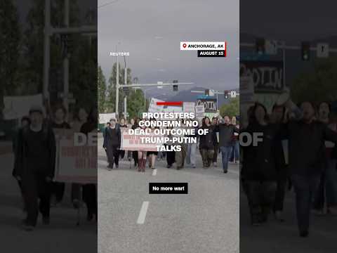 Protesters condemn ‘no deal’ outcome of Trump