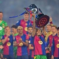 Liga champions Barca aim to add steel to youthful flair