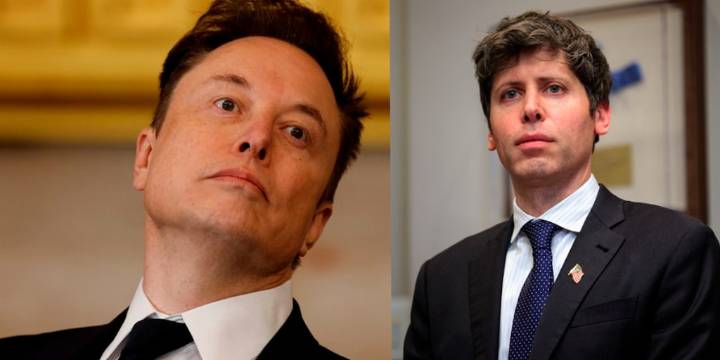 “Mentiroso” y “estafador”: duro cruce de acusaciones en X entre Elon Musk y Sam Altman con amenaza de acciones legales