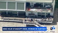 Malibu mansion standoff ends after nine hours, woman taken into custody