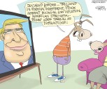 CARTOONS: How Democrats react to Trump’s big wins