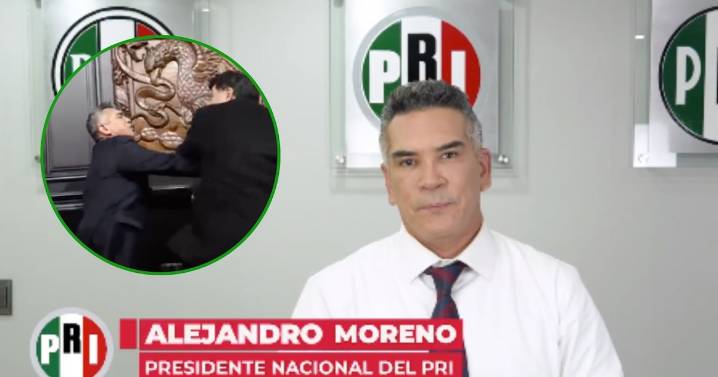 “Él fue el que se me vino encima”: Alito Moreno responsabiliza a Noroña por agresión en el Senado