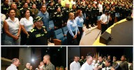 Alcalde Carlos Pinedo homenajea a la Policía Metropolitana con reconocimientos, ayudas, nuevos auxiliares y anuncio de viviendas gratuitas