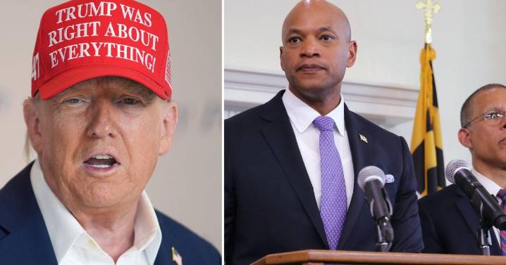 Trump responds to Maryland governor's invite to Baltimore: "Clean up this crime mess"