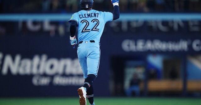 Clement and Varsho hit homers as Blue Jays kick off homestand with 5
