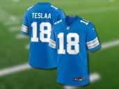 How to score an Isaac TeSlaa Detroit Lions jersey