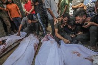 Al menos 66 palestinos han muerto en lo que va de domingo en Gaza por ataques israelíes