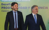 Llaryora compartió un panel con Pullaro y abogó por una "macroeconomía ordenada" con desarrollo productivo