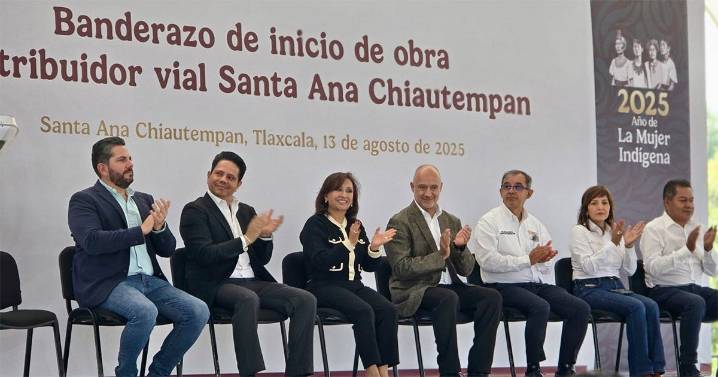 SICT da banderazo a construcción del distribuidor vial Santa Ana Chiautempan