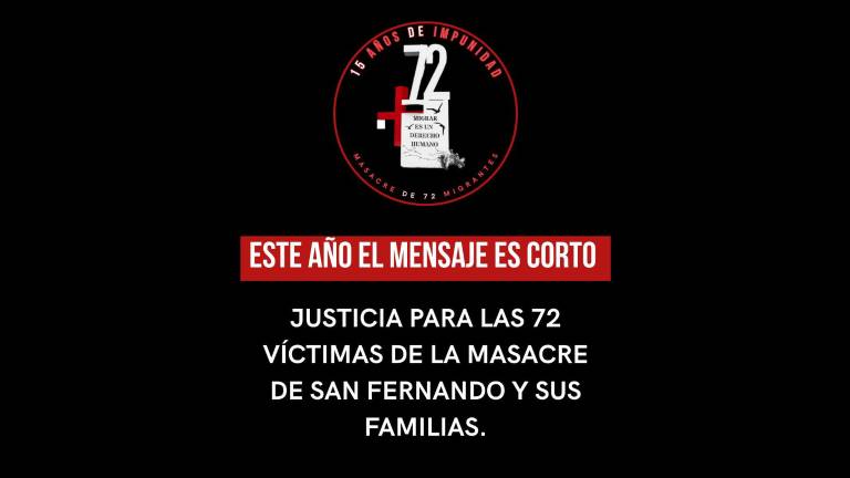 ‘Seguimos con el mismo dolor’: a 15 años de la masacre de migrantes en San Fernando, Tamaulipas, aún no hay justicia