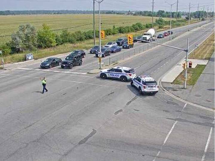 Cyclist seriously injured in crash with truck