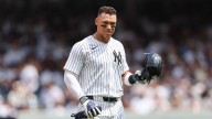 Aaron Judge throws to bases; return to right field still TBD