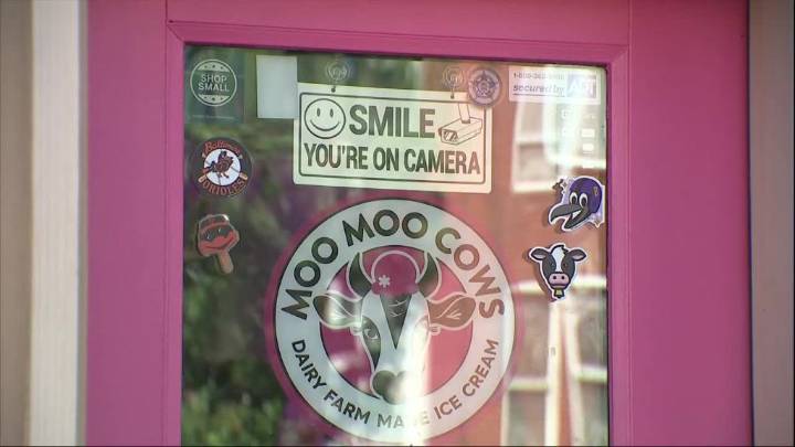 FOX45: Surveillance camera captures new attack on Federal Hill’s Moo Moo Cows ice cream shop