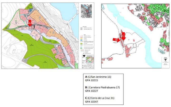 Nueva subasta desierta de tres solares municipales de Toledo por 800.000 euros