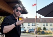 Meet the man putting hundreds of England flags up around York