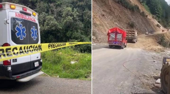 Reabren sin permiso camino Chichicapa–Loma Bonita pese a riesgo de deslaves