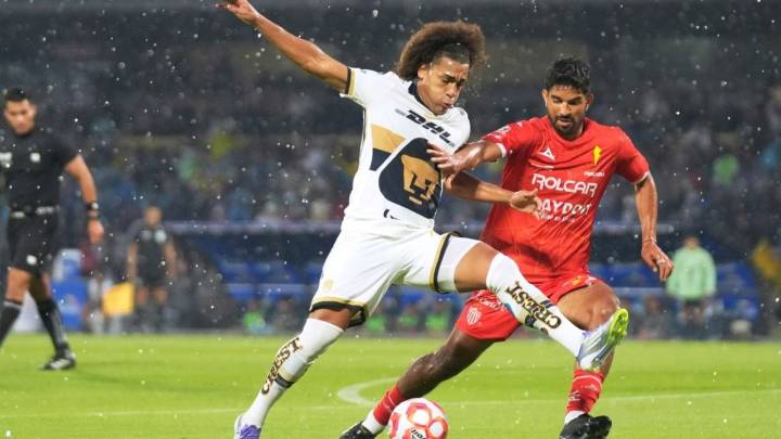 Pumas empata con Necaxa en debut de Navas en CU