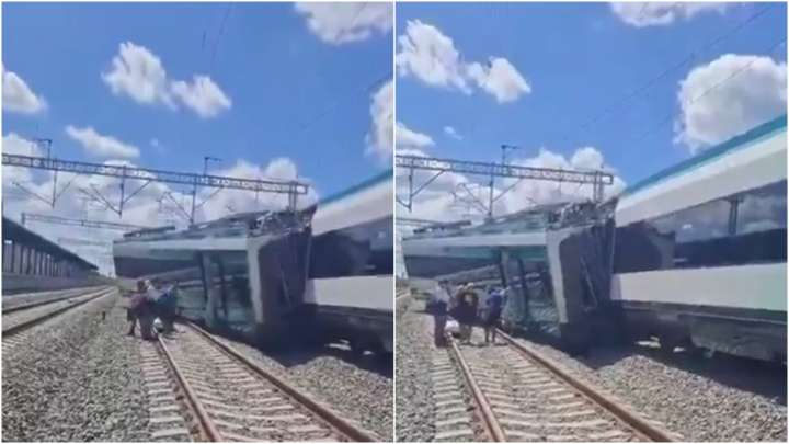 Se Descarrila Vagón del Tren Maya; "Tren 304 Sufrió un Percance de Vía", Informan Autoridades