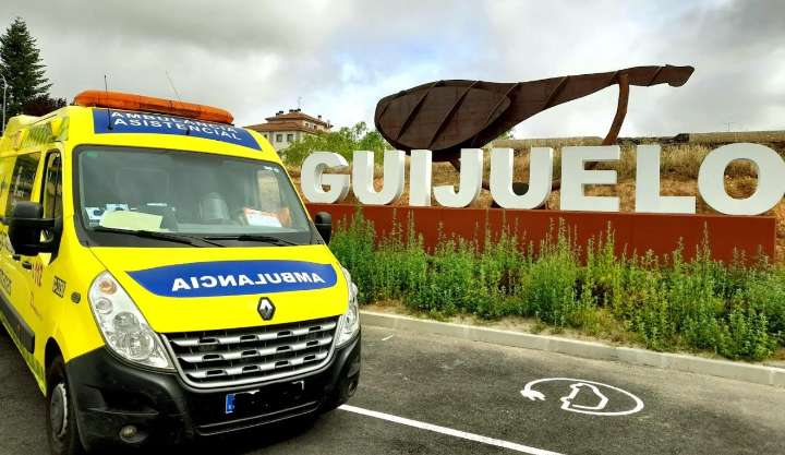 Un turismo arrolla a una anciana en Guijuelo