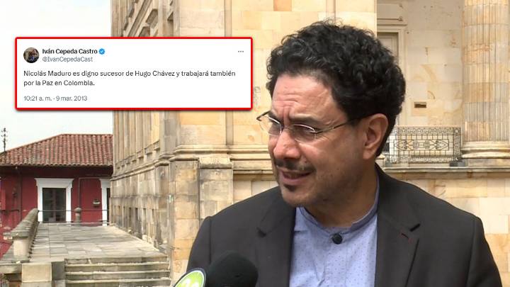«Maduro es digno sucesor de Chávez»: cuando Iván Cepeda idolatraba al dictador que tiene jodido a Venezuela