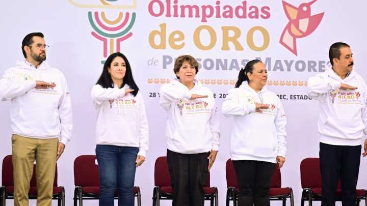 Participan más de mil 500 adultos mayores en Olimpiadas Edomex