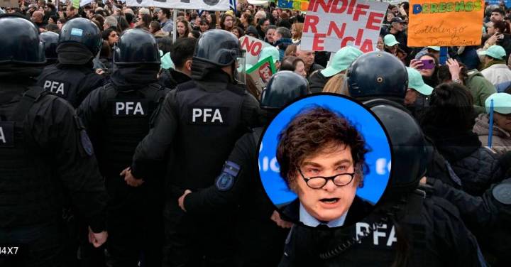 Así fue la marcha en Argentina contra veto de Milei a recursos para discapacitados