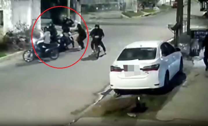 Ataque piraña: violento asalto a un delivery en González Catán
