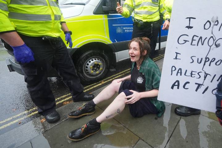 What protests are taking place in London this weekend and the week ahead?