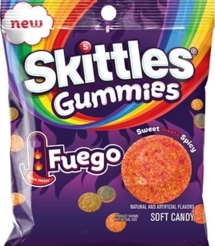 Skittles brings the heat with new spicy gummies