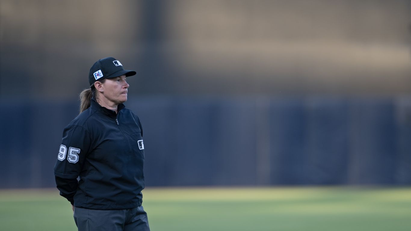 MLB names first woman to umpire a regular-season major league game