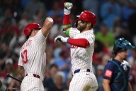 Trea Turner, Bryce Harper power Phillies’ rout of Mariners