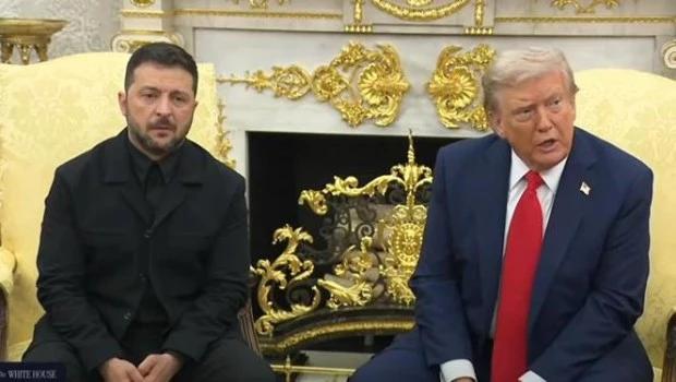Antes de recibir a los líderes europeos, Trump y Zelensky hablaron de una posible reunión con Putin si "todo sale bien"