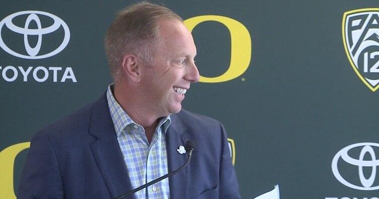 Oregon AD Rob Mullens to Receive 2025 NFF John L. Toner Award