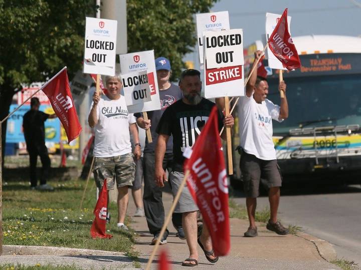 In midst of trade war, Windsor auto parts maker locks out workers