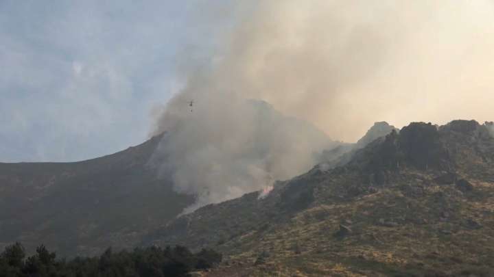 Incendio de Jarilla: Preocupación en los frentes de Hervás y del Valle del Jerte