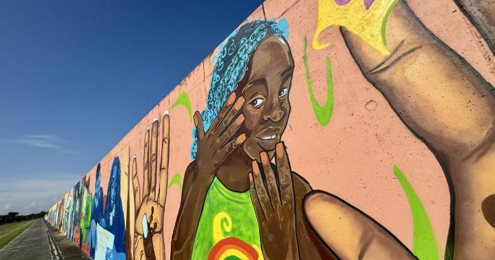 Gigantic new mural in the Lower 9 marks one of the most tragic moments in New Orleans history