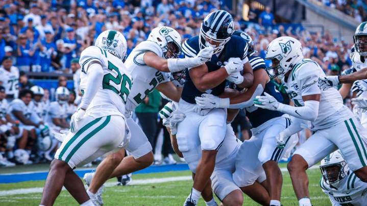 LJ Martin Enters BYU Rushing Yards All