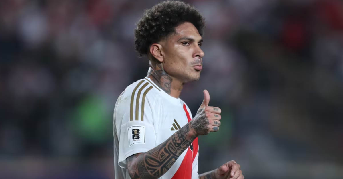 Paolo Guerrero confirmó que no será convocado a la Selección Peruana para el final de las Eliminatorias