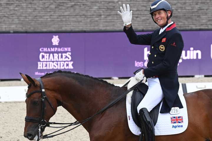 Carl Hester finishes sixth in European Dressage Championships special
