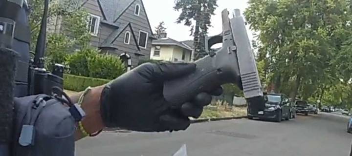 Portland Man With Gun Climbs Onto Neighbor’s Roof as Police Deploy Drone and K