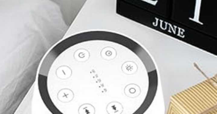 Amazon white noise machine has 30 sounds and is 'great' for insomniacs