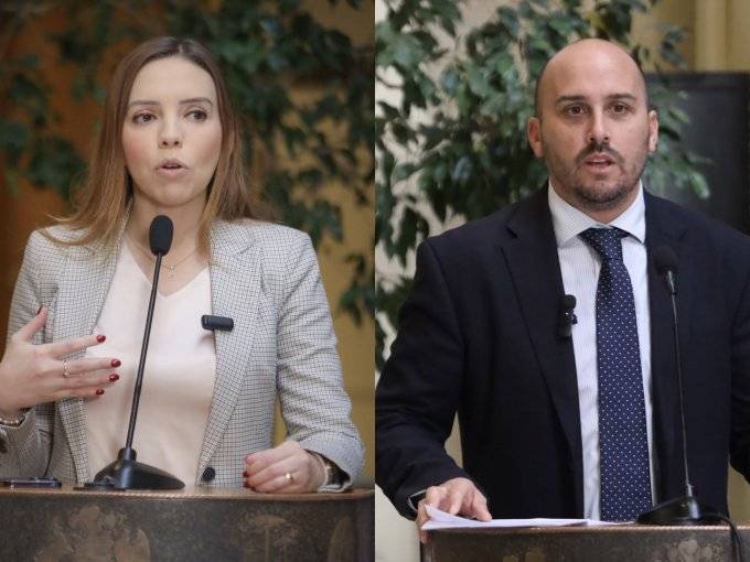Camila Flores y Andrés Longton serán la dupla de Renovación Nacional para competir por el Senado en la región de Valparaíso
