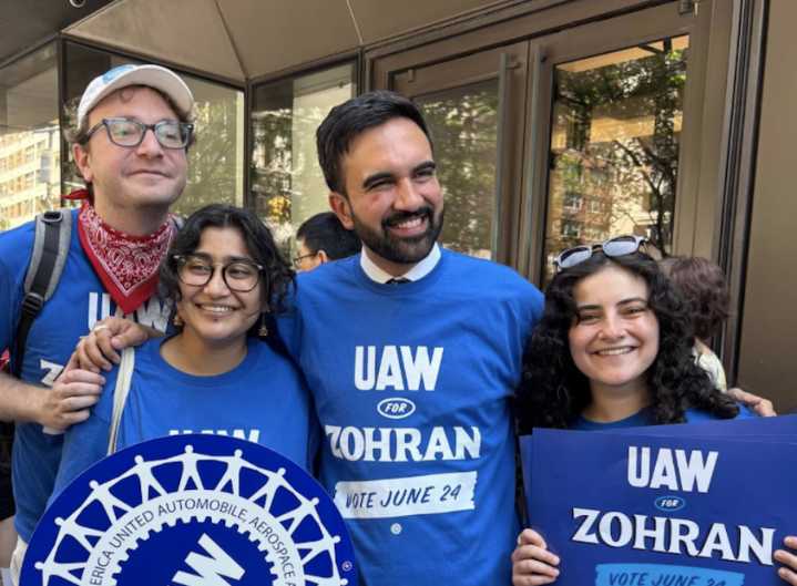 How the UAW Became the First Big Union to Back Zohran Mamdani