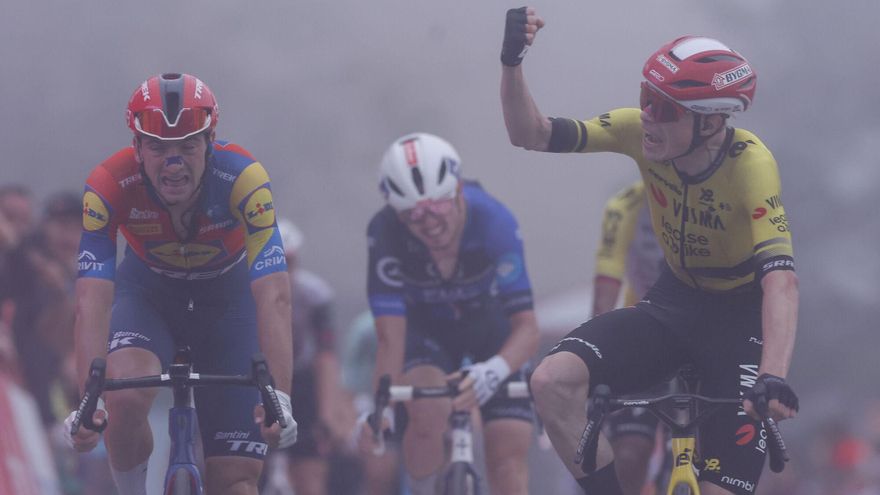 La etapa 2 de la Vuelta a España, en imágenes