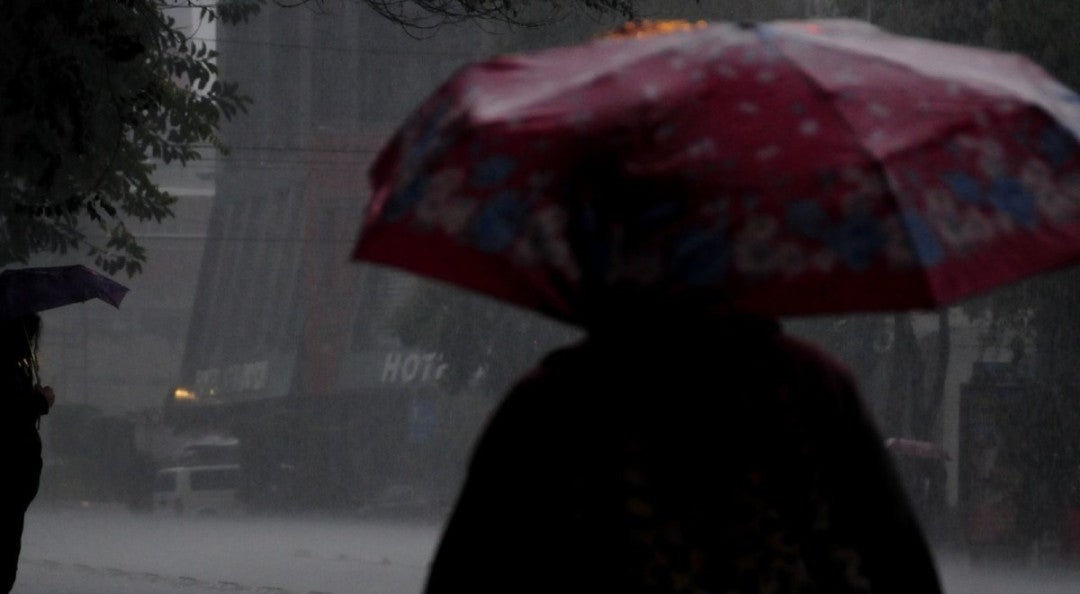 Activan la Alerta Roja por lluvias y granizo en la CDMX