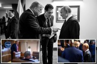 White House releases behind-the-scenes photos of Trump’s meeting with Putin 