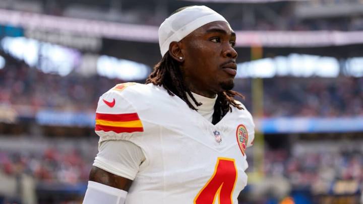 NFL suspende por seis juegos a Rashee Rice, receptor de los Chiefs