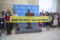 Plastic pollution treaty talks in Geneva end without a deal